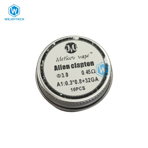 MV A1 Alien Clapton 0.45ohm vape prebuild coils