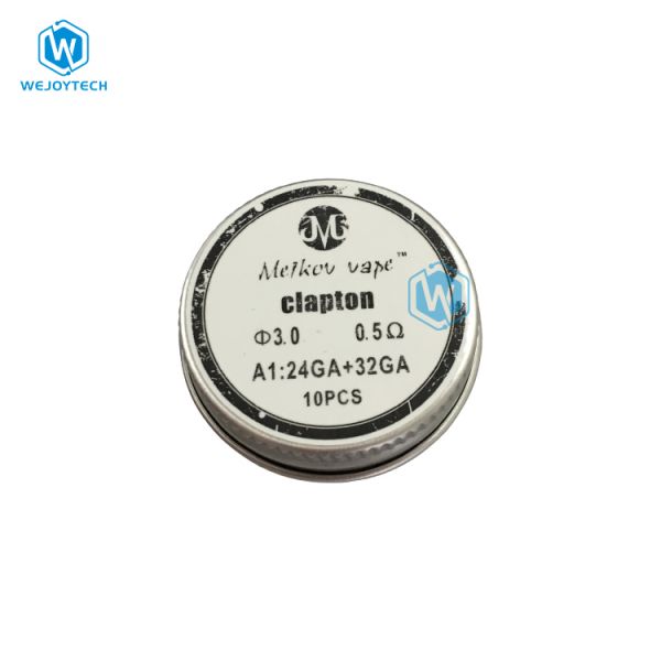 MV A1 Clapton 0.5ohm prebuild vape coils