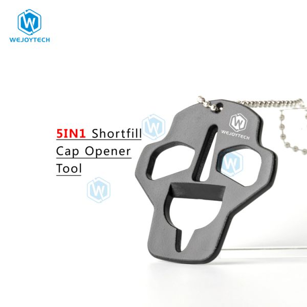 OEM logo skull style 5 in 1 refilling bottle cap openers