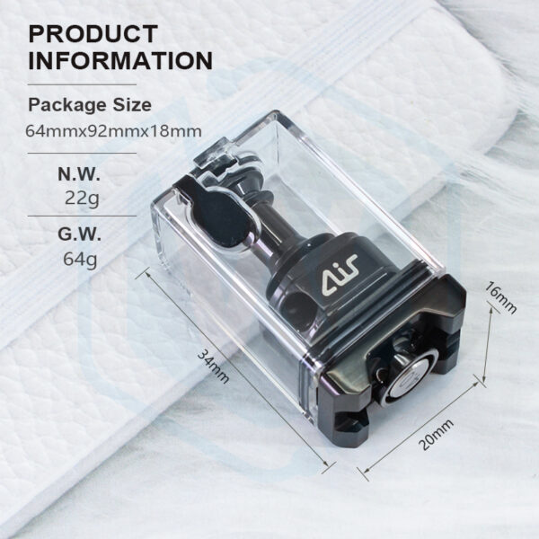 SXK SS316 AIR RBA boro tank kit for Billet & Dot series