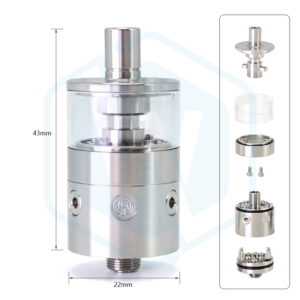 SXK SS316 pNeumatyca RTA 22MM 3.5ML air pins vape tank atomizers