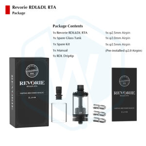 Authentic Ambition mods Revorie RDL&DL RTA 23MM 5ML Tank atomizer