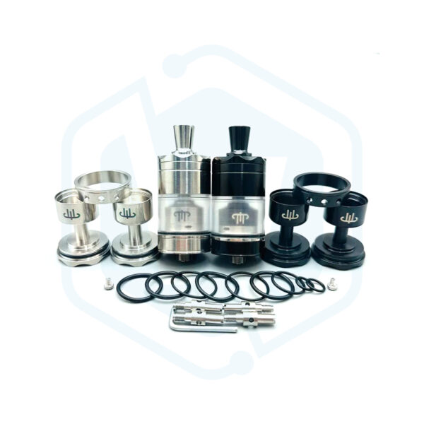 Wejoytech SS316 style Diplomat RTA 23MM 4.5ML to 5.1ML capacity rebuildable tank atomizer