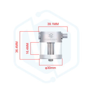 Authentic Steam Crave Pumper Squonker tank 30MM 12ML