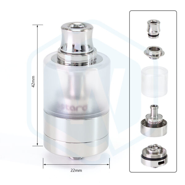 SXK SS316 Bastard v2 RTA 22MM 3.5ML tank atomizer