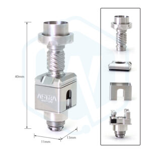 SXK style SS316 Mission xv Astra RBA Tank for Billet box/SXK BB boro aio mod