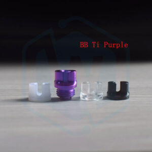 Authentic MK MODS TA Titanium material integrated drip tip set for Billet box
