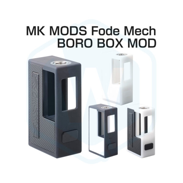 Authentic MK Mods FODE mech boro mod 18650 style mechanical mods