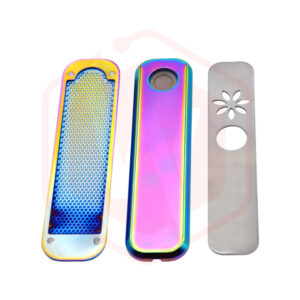 Hot selling Metal dry herb pipes smoking Genius Pipe