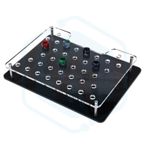OEM style Acrylic 510 810 vape drip tips display stander vape show holders
