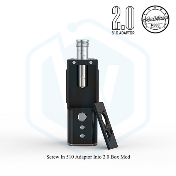 Authentic Ambition Mods 2.0 style 510 Adapter Connector for SXK BB/Billet box