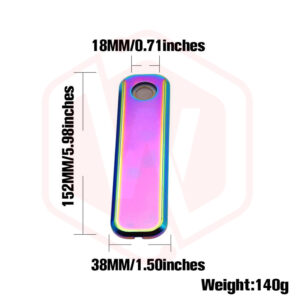 Hot selling Metal dry herb pipes smoking Genius Pipe