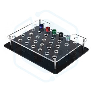 OEM style Acrylic 510 810 vape drip tips display stander vape show holders