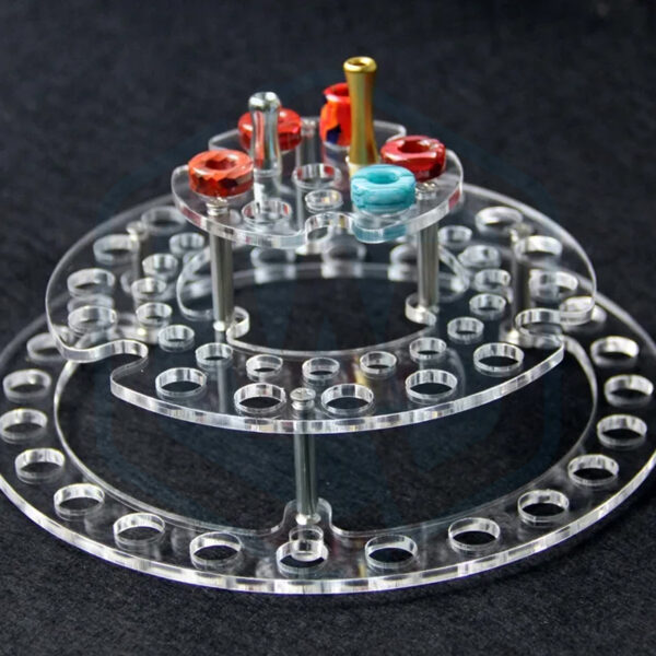 3 floors vape drip tips 510 display stander DIY showing holders