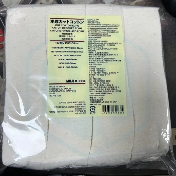 MUJI organic cotton 180 for DIY vape accessories cottons