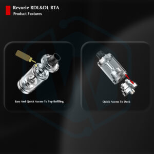 Authentic Ambition mods Revorie RDL&DL RTA 23MM 5ML Tank atomizer