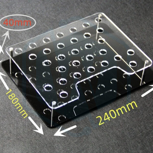 OEM style Acrylic 510 810 vape drip tips display stander vape show holders