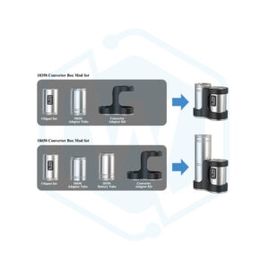 Authentic Ambition Mods Converter SBS Side-by-Side 50W TC Box Mod
