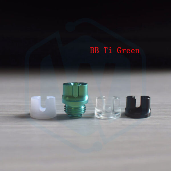Authentic MK MODS TA Titanium material integrated drip tip set for Billet box