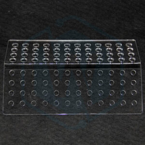 510/810 drip tip display stander 24/48 slot Acrylic clear vape mouth tips holder