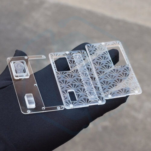 Authentic MK MODS engraved panels with inner for dotaio v2 aio mod