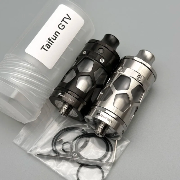 SS316 Taifun GTV 25MM 6ML single coil vape tank atomizer