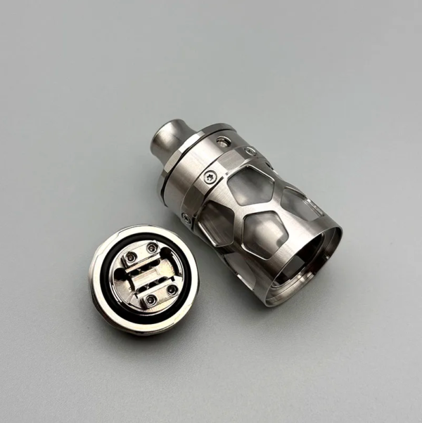 SS316 Taifun GTV 25MM 6ML single coil vape tank atomizer