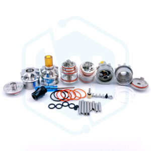 5Avape SS316 Rook Rebuildable Professional Genesis Atomizer 22MM 3ML Mesh/Cotton deck Tank