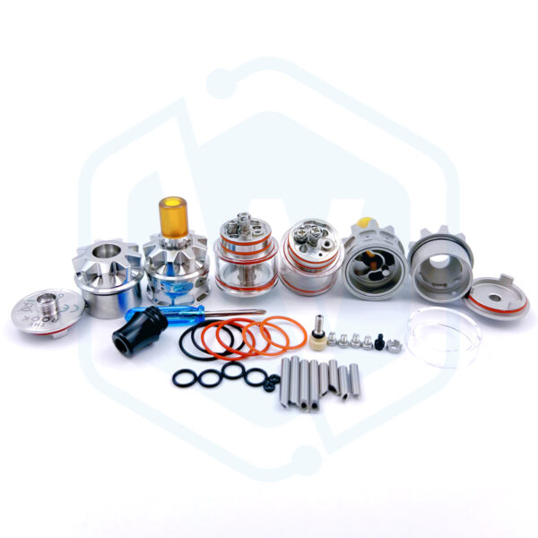 5Avape SS316 Rook Rebuildable Professional Genesis Atomizer 22MM 3ML Mesh/Cotton deck Tank