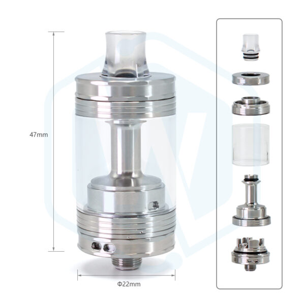 SXK SS316 AB Mods style Rafi R 22MM 4ML top filling vape rta atomizer