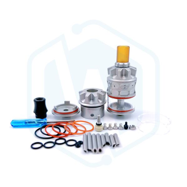 5Avape SS316 Rook Rebuildable Professional Genesis Atomizer 22MM 3ML Mesh/Cotton deck Tank