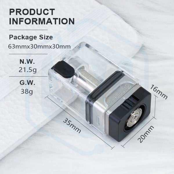 SXK SS316 Dotshell 2 RBA tank for Dotaio vape atomizer