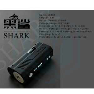Group 3D Print SHARK 80W 18650 Box Mod