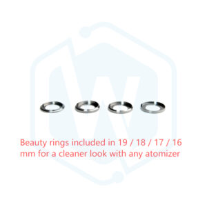 Wejoytech style Minister Mech mod 18350/18500/18650 battery 20MM mechanical mods