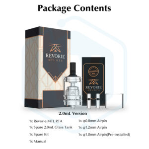 Authentic Ambition mods Revorie MTL style 23MM 2ml/5ml Tank atomizer