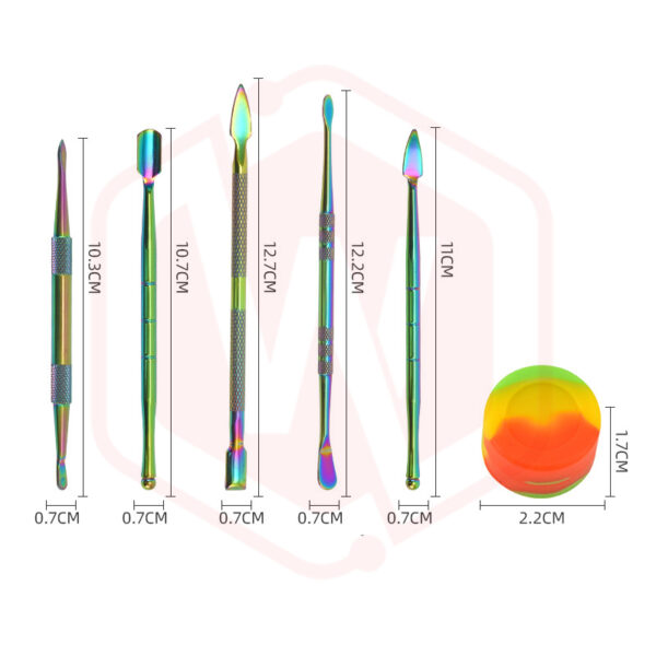 Stainless steel 5 in 1 design DIY pipes tool kit