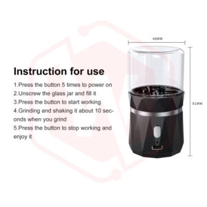 Authentic LTQ design Mini electric grinder 400mah DIY tools