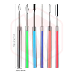 Authentic LTQ design dab tool DIY style Acrylic Sanless steel screwdriver