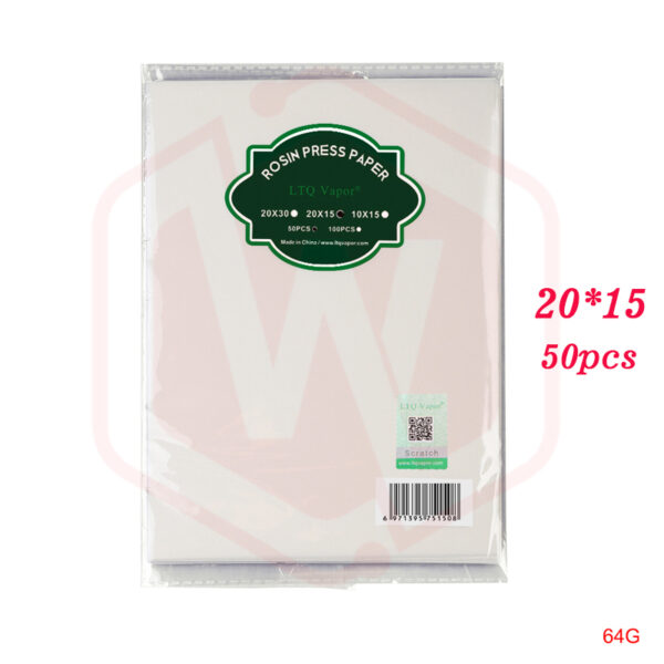 Authentic LTQ design Rosin press Paper 50cs pack