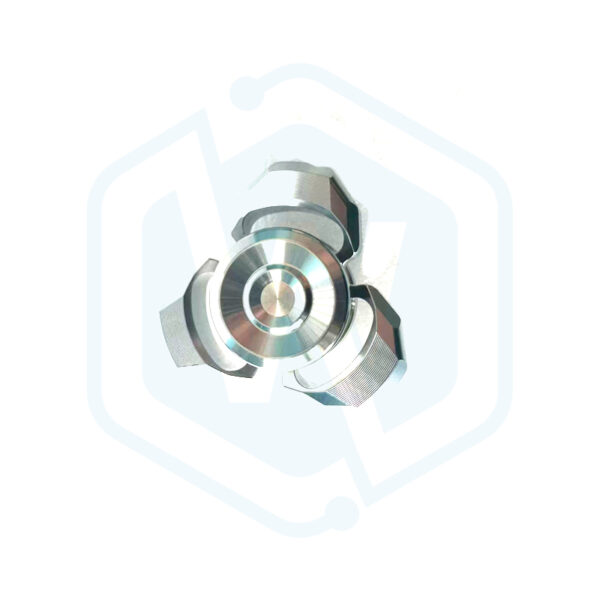 3 OEM style SS material High-end fidget spinners finger toys