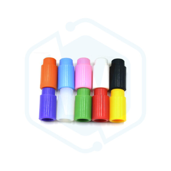 4 Disposable style colorful silicone 510 810 drip tips 50pcs pack