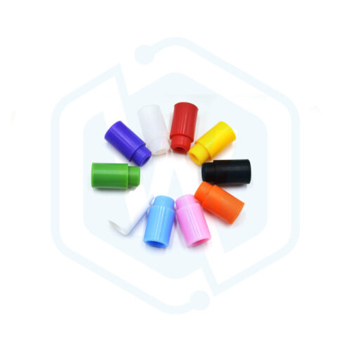 5 Disposable style colorful silicone 510 810 drip tips 50pcs pack