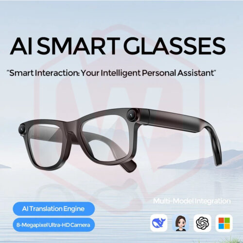 2 Wejoy AI Smart glasses with bluetooth/camera/translation/phone call designs