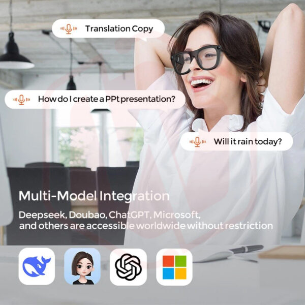 Wejoy AI Smart glasses with bluetooth/camera/translation/phone call designs