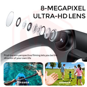 Wejoy AI Smart glasses with bluetooth/camera/translation/phone call designs